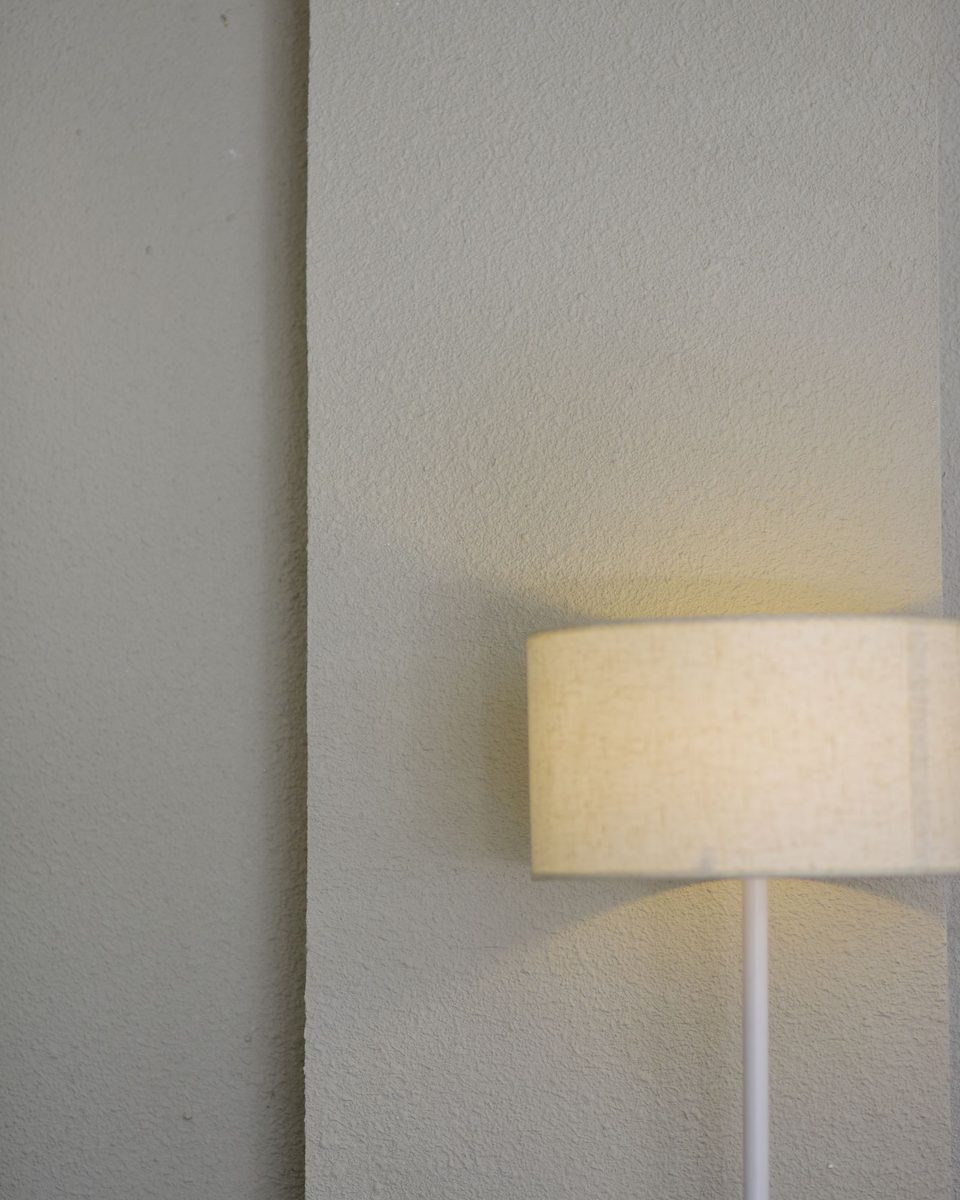 Linen Drum Lamp Shade
